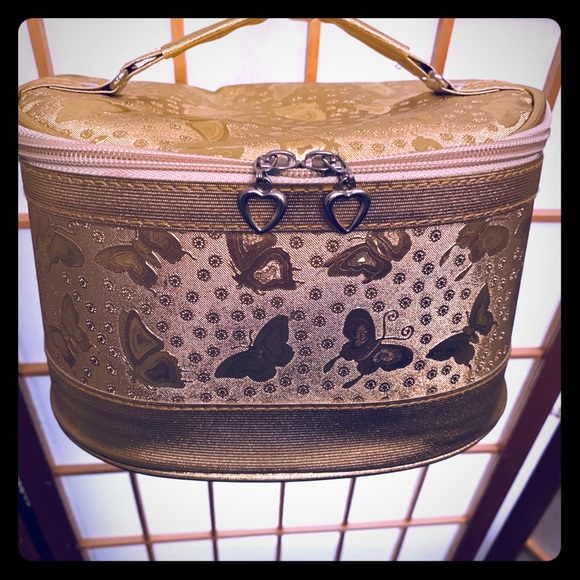 Other - GOLD BAG - MAKEUP, HAIR ACCESSORIES, TOILETRIES